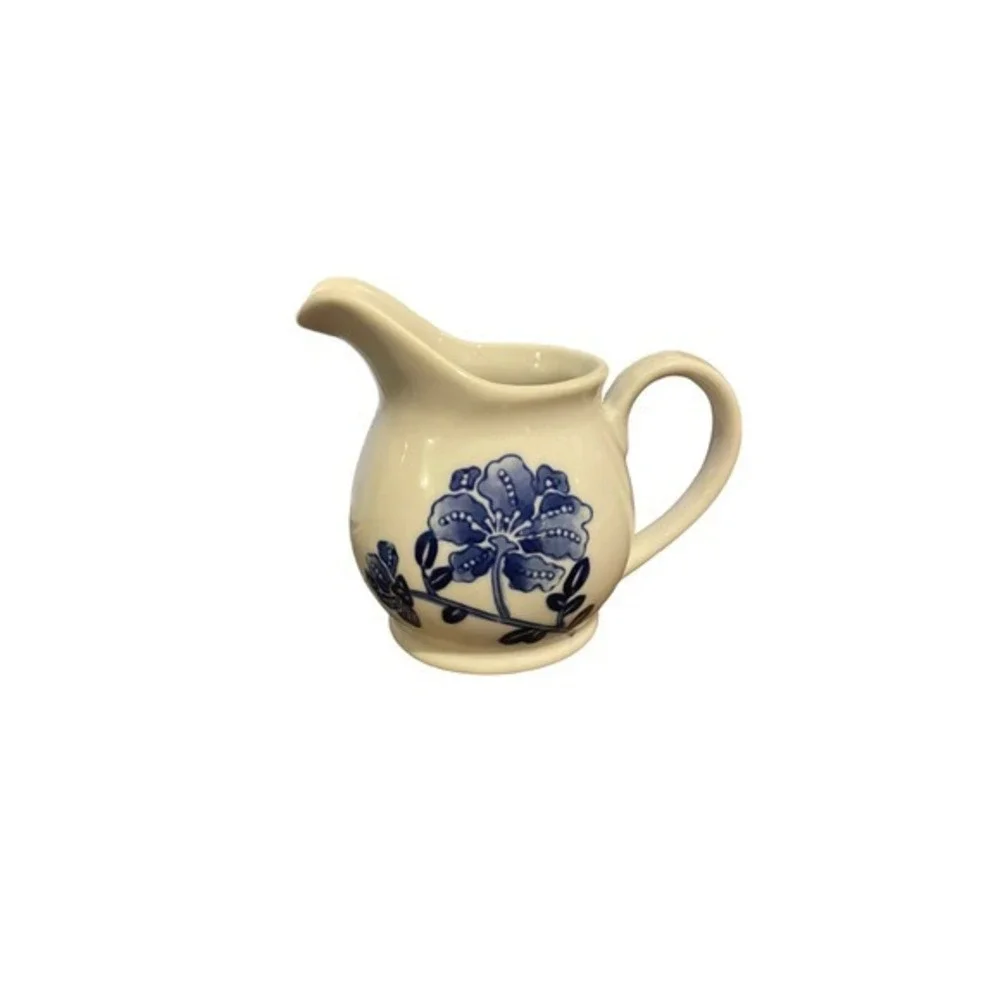 Blue and White Floral Fern Creamer Home by Target